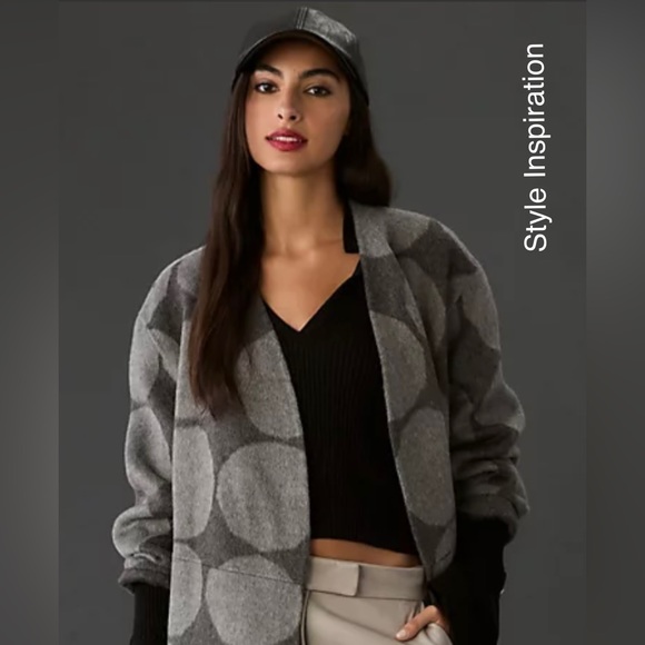 FULL CIRCLE | ⭐️ Host Pick ⭐️ Mod Dot Cropped Wool BLEND Jackets - Picture 2 of 10